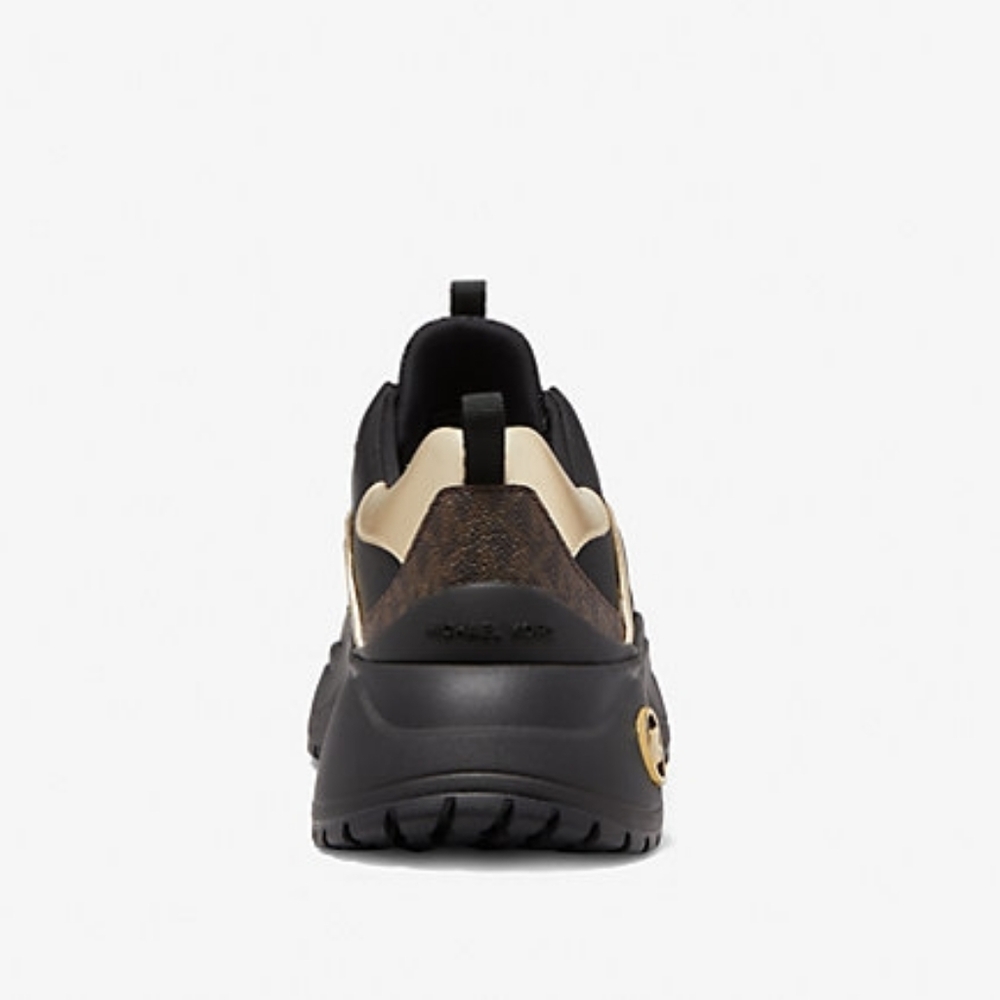 New+ Box Michael MICHAEL KORS DARA TRAINER SNEAKERS Size 7.5M - Picture 3 of 7